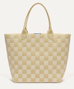 The Lightweight Tote - Checker Sand