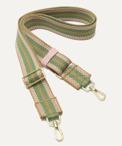 The Crossbody Strap - Earthy Chevron