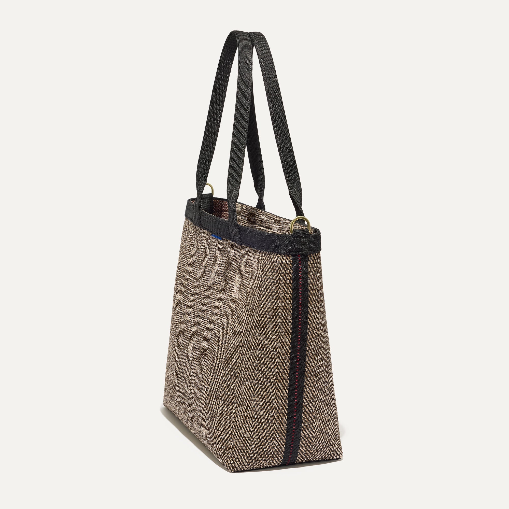 224_LightweightZipTote_CacaoHerringbone_45Degree_6287.jpg