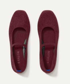 The Max Square Mary Jane - ReVelvet™ Syrah
