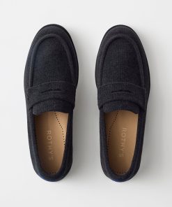 The Penny Loafer - ReVelvet™ Black