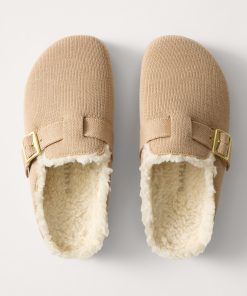 The Teddy Buckle Clog - Honey