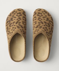The Casual Clog - ReVelvet™ Khaki Cat