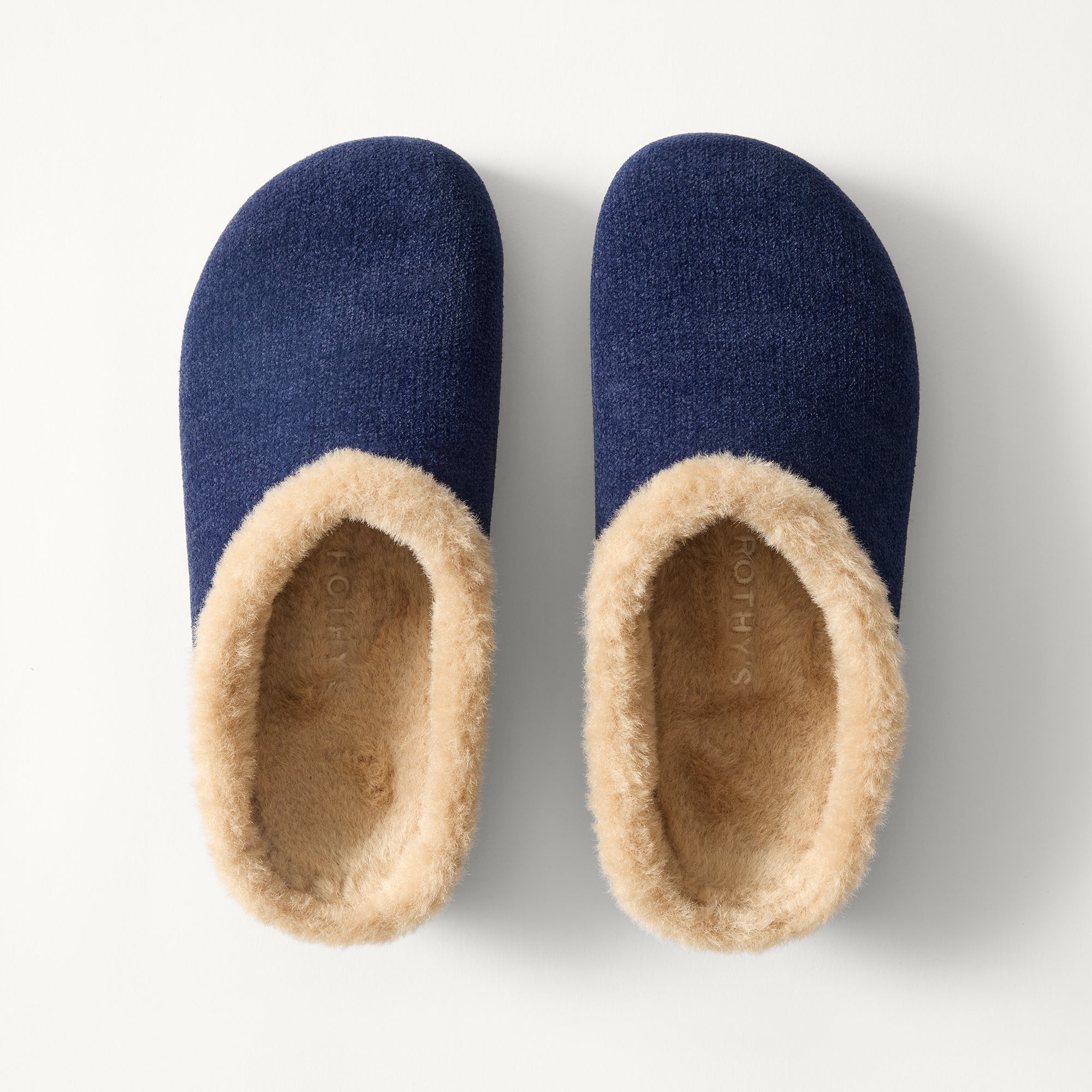 The Après Clog - ReVelvet™ Navy