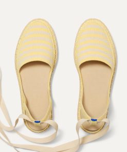 The D'Orsay Espadrille - Sunshine Stripe
