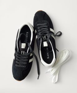 The Ivy Sneaker - ReVelvet™ Black