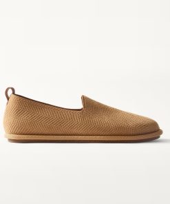 The Men's Cruiser Loafer - ReVelvet™ Pecan Herringbone