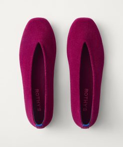 The Max Square Ballerina - ReVelvet™ Mulberry