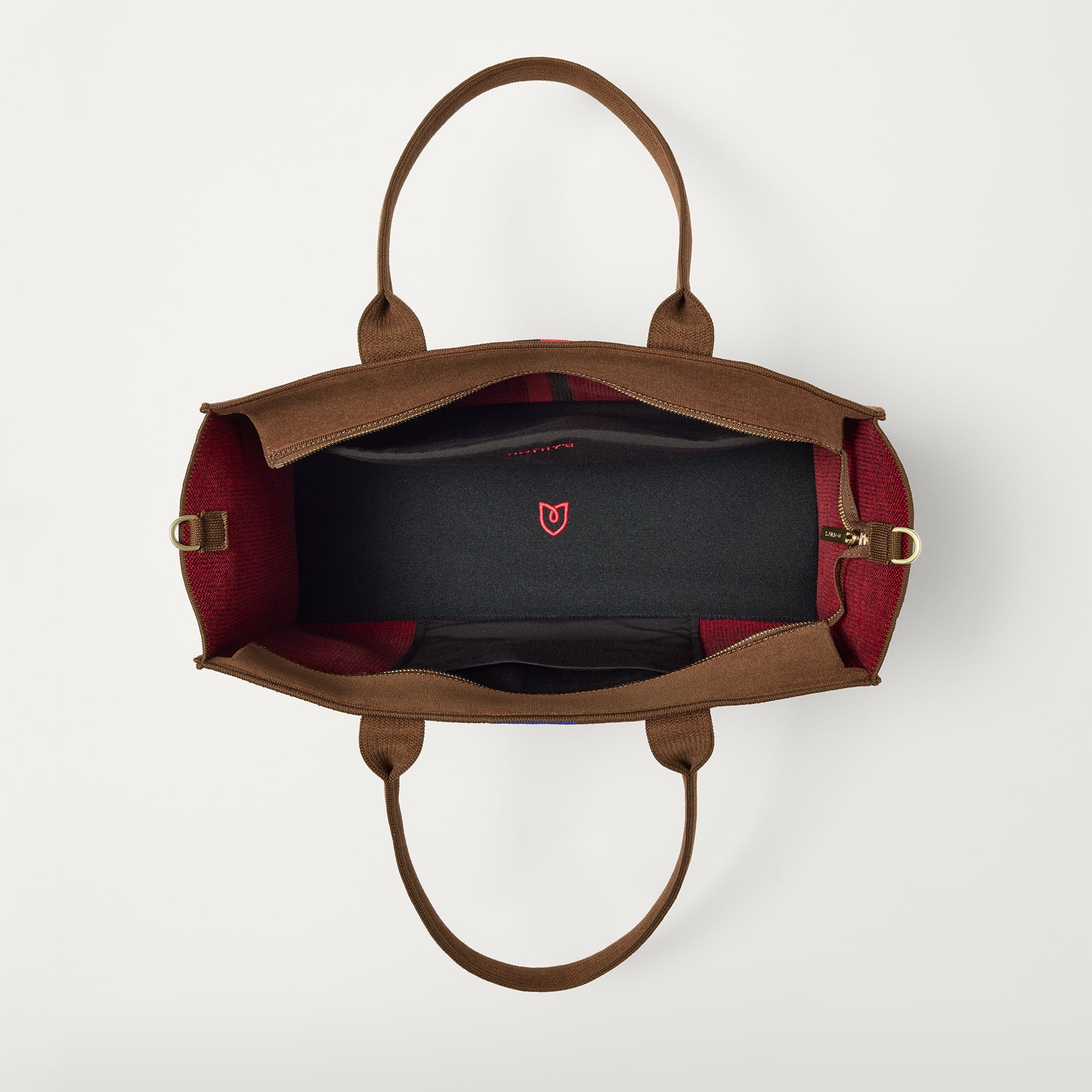 531_ReVelvetClassicToteII_RevelvetCinnamonStripe_Overhead_4578.jpg