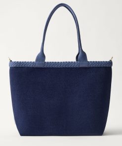 The Lightweight Zip Tote - ReVelvet™ Deep Navy
